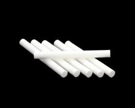 Foam Cylinders, White, 4 mm